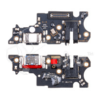 Шлейф для OPPO A3x 4G (CPH2641) плата на системный разъем/разъем гарнитуры/микрофон