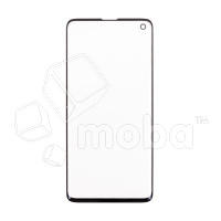 Стекло для переклейки Samsung Galaxy S10 (G973F) в сборе с OCA пленкой Черный - OR (Mitsubishi)
