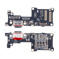 Шлейф для Realme GT 6 (RMX3851) плата системный разъем/разъем SIM/микрофон