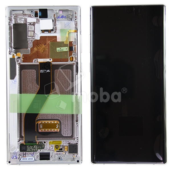 Дисплей для Samsung Galaxy Note 10+ (N975F) модуль с рамкой Белый - OR (SP)