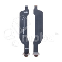 Шлейф для Xiaomi 12 Pro (2201122G) плата на системный разъем/микрофон