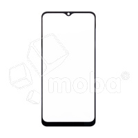 Стекло для переклейки Realme C30s (RMX3690) в сборе с OCA пленкой Черный - OR (Mitsubishi)