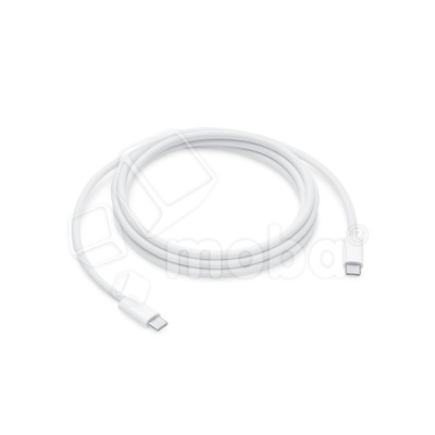 Кабель Type-C - Type-C для iPhone 15/15 Plus/15 Pro/15 Pro Max/16/16 Plus/16 Pro/16 Pro Max (60W, PD, оплетка нейлон, тех.упак.) Белый - OR