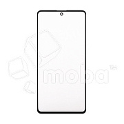 Стекло для переклейки Samsung Galaxy A71 (A715F) в сборе с OCA пленкой Черный - OR (Mitsubishi)