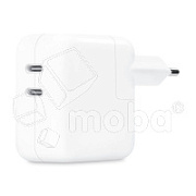 Сетевое зарядное устройство Type-C для iPhone 15/15 Plus/15 Pro/15 Pro Max/16/16 Plus/16 Pro/16 Pro Max (50W, PD, 2 порта) Белый