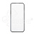 Защитное стекло "Оптима" для iPhone 16 Pro/17 Черный (Закалённое, полное покрытие)