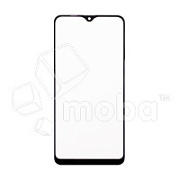 Стекло для переклейки Samsung Galaxy A10/M10 (A105F/M105F) в сборе с OCA пленкой Черный - OR (Mitsubishi)