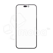 Стекло для переклейки iPhone 14 Pro Max в сборе с OCA пленкой Черный - OR (Feaglet)