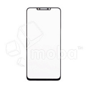 Стекло для переклейки Huawei Nova Y91 (STG-LX1) в сборе с OCA пленкой Черный - OR (Mitsubishi)